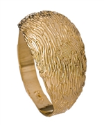 Round Top Textured Ring