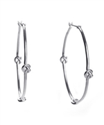 Avanessi Love Knot Hoops