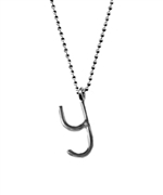 Ariel Gordon Y Initial Pendant Necklace