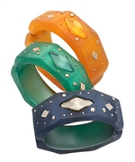 Blu Bijoux Lucite Bracelets
