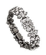 Ben-Amun Crystal Flower Bracelet
