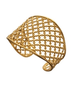 Jessica Elliot Gold Wrought Iron Cuff