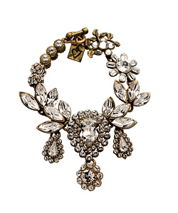 Otazu Teardrop Crystal Bracelet