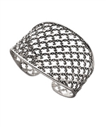 Jessica Elliot Silver Wrought Iron Cuff