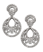 Zaria Cubic Zirconia Drop Earrings