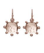 Indulgems Rose Quartz Drop Earrings