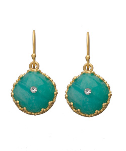 Indulgems Amazonite Drop Earrings