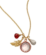 Indulgems Bright Charm Cluster Necklace