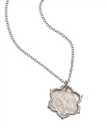 Jordann Medium Raised Charm Pendant Necklace