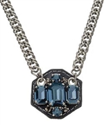 L.K. Designs Crystal Stone Necklace