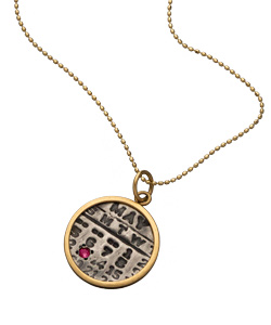 Page Sargisson Calendar Pendant Necklace