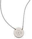 West Avenue Jewelry Block Monogram Necklace