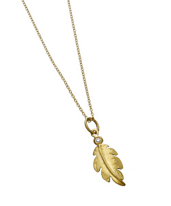 Page Sargisson Feather Pendant Necklace