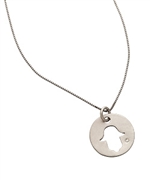 Cutout Hamsa Pendant Necklace