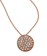 Morris & David Circle Pendant Necklace