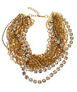 ABS Strands of Gold Necklace