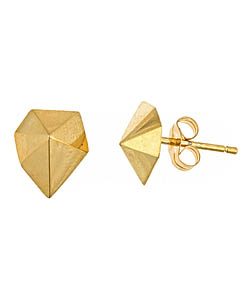 Meredith Hahn Large Shane Pointed Stud Earrings