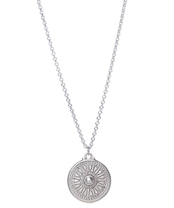 Real Jewels Tibetan Wheel of Life Necklace