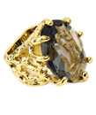 Trina Turk Branch Ring in Black Diamond