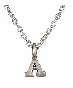 Tina Tang Mini Initial Pendant Necklace