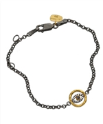 Lika Behar Tiny Diamond Evil Eye Bracelet