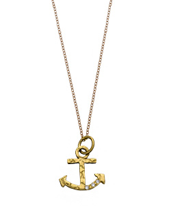Page Sargisson Anchor Mini Pendant Necklace