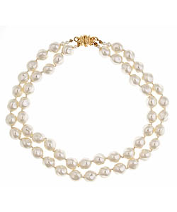 Boyer New York Double-Strand Pearl Necklace