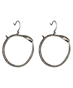 Tina Tang Snake Hoop Earrings
