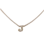 Zoe Chicco Personalized Pave Diamond Letter Necklace