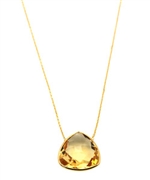 Tresor Citrine Pendant Necklace