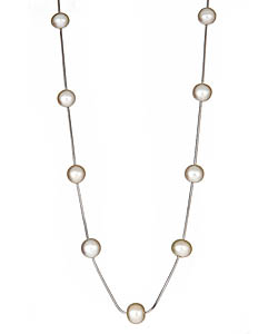 Genevive by CZC Freshwater Pearl Necklace