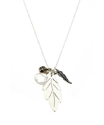 Maya Brenner Silver Sparkler Necklace