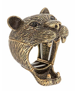 Blu Bijoux Jaws of the Jaguar Ring