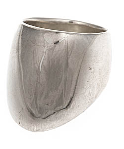Amery Carriere Domed Sterling Silver Ring