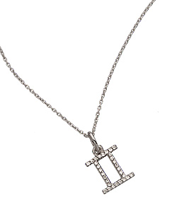 KC Designs Gemini Zodiac Necklace