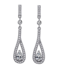 Lafonn Pave Peardrop Earrings
