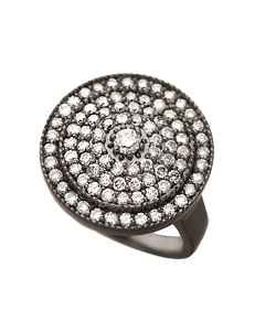 Jordan Scott Pave Circle Ring 