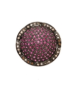 Hari Jewels Ruby Globe Ring