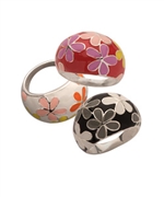 Blu Bijoux Flower Power Rings
