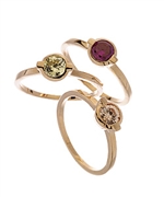Zaria Multi Stone Ring Set
