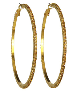 Roberta Chiarella Hippie Hoop Earrings in Gold