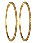 Roberta Chiarella Hippie Hoop Earrings in Gold