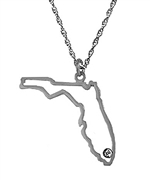 Maya Brenner Florida Pendant Necklace