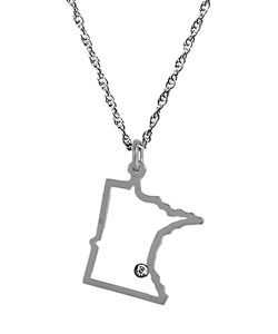 Maya Brenner Minnesota Pendant Necklace