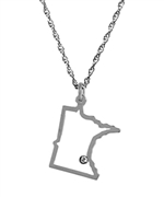 Maya Brenner Minnesota Pendant Necklace