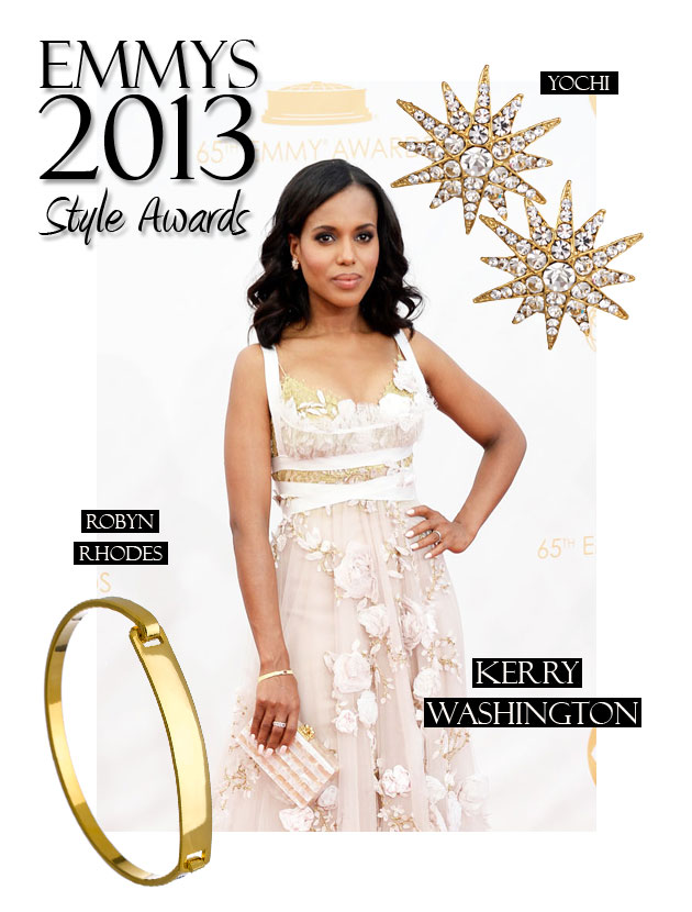 Emmys 2013 Style Awards: Kerry Washington