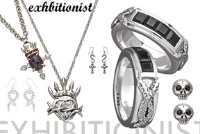 New Exhibitionist Sterling Silver Jewelry