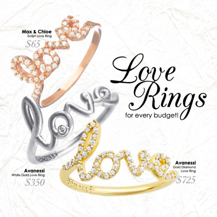 “Love Rings” for every budget