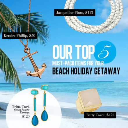Our Top 5 Must-Pack Items for Your Beach Holiday Getaway