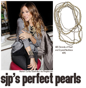 Sarah Jessica Parker’s Multi-Strand Pearl Necklace
